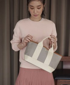 TOPKAPI 【Breath TOPKAPI】SCOTCH GRAIN スコッチグレイン ネオレザー ミニ トートバッグ