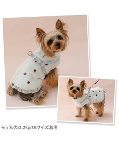 ペットパラダイス 苺刺繍 アウターハーネス 小型犬 / PET PARADISE