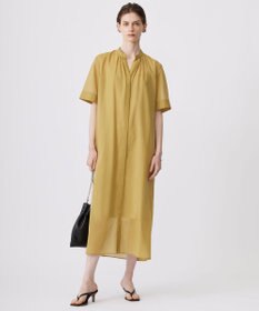 ICB 【洗える】ハイツイストコットンボイル ワンピース