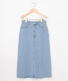 組曲 ミッドデニムタイト スカート