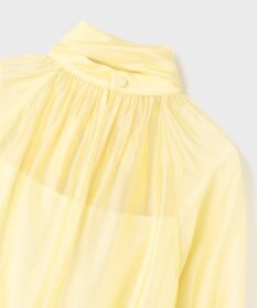 GRACE CONTINENTAL シアーボウタイブラウス