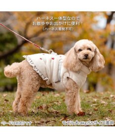 PET PARADISE ペットパラダイス 苺刺繍 アウターハーネス 小型犬