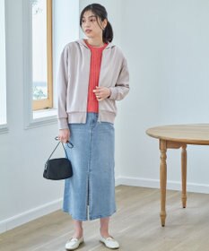 ANY 【洗濯機可/UVケア】ダンボールジップパーカー