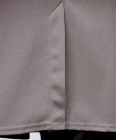 Tiaclasse 【洗える】バックタックロングジレ