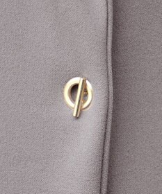 Tiaclasse 【洗える】バックタックロングジレ