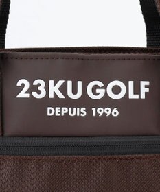 23区GOLF 【UNISEX】内側収納4か所の収納力、使い勝手も抜群なカートバッグ 保冷生地で夏場のラウンドにも最適