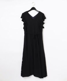 GRACE CONTINENTAL バックレースドレス