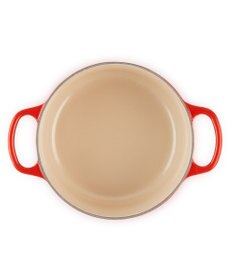 YAMATO テーブル＆キッチン 【ル・クルーゼ】シグニチャー ココット・ロンド 18cm  チェリーレッド