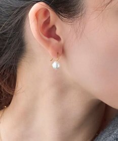 Phoebe 【金属アレルギー対応】デイリーパールフックピアス/サージカルステンレス