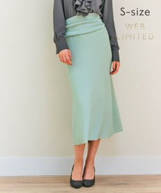 BEIGE， 【WEB限定・S-size】KINABALU / ニットスカート