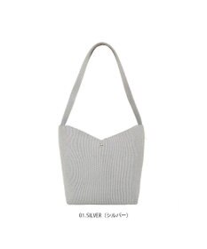 ROOTOTE 1301【ラメ糸ミックス-幾何学模様】LT.デリ.アミ.ニット-A