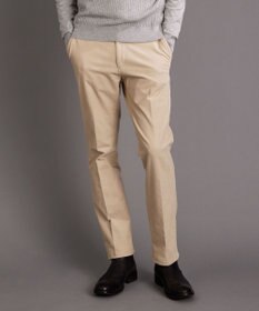 JOSEPH ABBOUD 【ウエストも伸びる！/2WAYストレッチ/暖かい/オーガニック】オーガニックコットン ウオーム パンツ