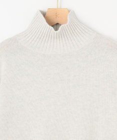 組曲 L ウールカシミヤミックス ロールネック ニット