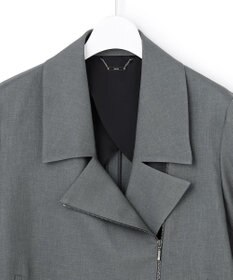 ICB 【WEB＆一部店舗限定】 SerikaWorsted ライダース型ショートジャケット