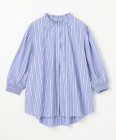 ANY L 【接触冷感/UVカット/抗菌防臭/速乾】エニイファンクション シャーリングブラウス