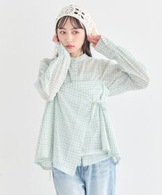 earth music&ecology マルチクロシェスカーフ