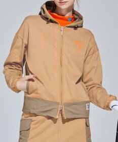 PW CIRCULUS 【WOMEN】裏毛ジップアップフーディー