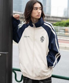 WEGO 【ユニセックス着用ITEM】フェイクスウェードトラックジャケット