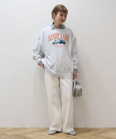 AMERICAN HOLIC 刺繍裏毛プルオーバー