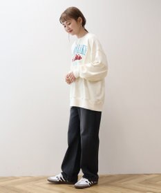 AMERICAN HOLIC 刺繍裏毛プルオーバー