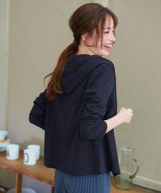 Tiaclasse L 【UVケア・接触冷感】“やみつき”ショートパーカー