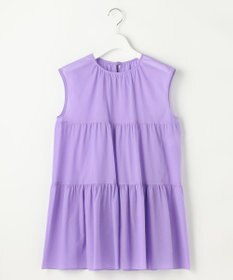 自由区 S ノースリーブコットン ブラウス