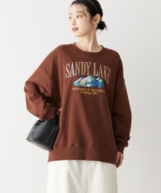 AMERICAN HOLIC 刺繍裏毛プルオーバー