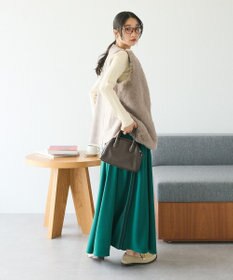 CRAFT STANDARD BOUTIQUE エコファー×ムートンチュニックベスト