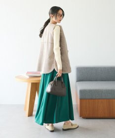 CRAFT STANDARD BOUTIQUE エコファー×ムートンチュニックベスト