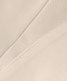 ANY 【WEB限定】ダブルクロスストレッチ Ｖネックノーカラージャケット