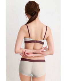 WACOAL ボーイレングス ショーツ 【重力ケアブラ】 BXB114とペア はきこみ丈あさめ アウターにひびきにくい(後ろ裾) レディース PXB614 /ワコール