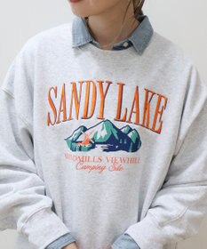 AMERICAN HOLIC 刺繍裏毛プルオーバー