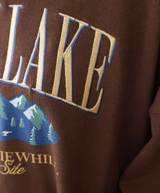 AMERICAN HOLIC 刺繍裏毛プルオーバー