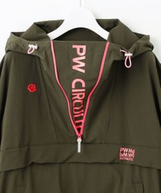 PW CIRCULUS 【 伸縮性あり 】【WOMEN】シャーリングアノラック ブルゾン