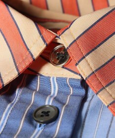 Paul Smith ミックスストライプ 半袖シャツ