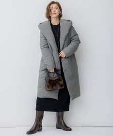 23区 フェイクファー2WAY ショルダー バッグ