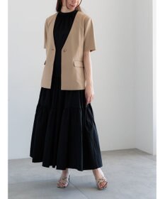 Te chichi 麻調Yカラージャケット