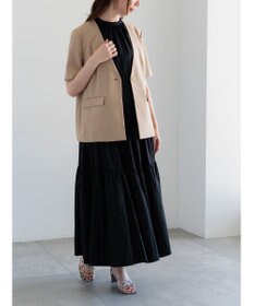 Te chichi 麻調Yカラージャケット