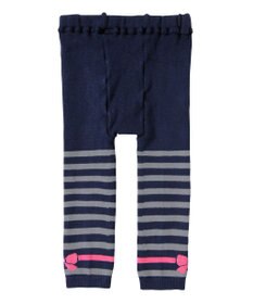 MIKI HOUSE HOT BISCUITS 【80-120cm】 ボーダー柄 レギンス