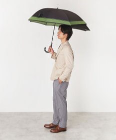 MOONBAT ポロ ラルフ ローレン (POLO RALPH LAUREN)  メンズ 長傘 雨傘 ロゴ刺繍 ボタンジャンプ ワンタッチ