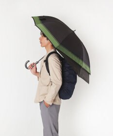 MOONBAT ポロ ラルフ ローレン (POLO RALPH LAUREN)  メンズ 長傘 雨傘 ロゴ刺繍 ボタンジャンプ ワンタッチ