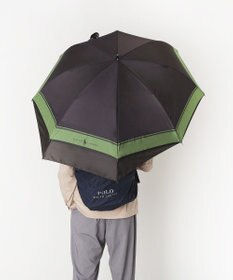 MOONBAT ポロ ラルフ ローレン (POLO RALPH LAUREN)  メンズ 長傘 雨傘 ロゴ刺繍 ボタンジャンプ ワンタッチ