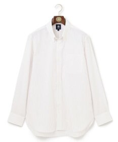 J.PRESS MEN 【KING SIZE】【PREMIUM PLEATS / 形態安定】ペンシルストライプ シャツ / B.D.