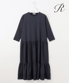 23区 L 【R(アール)】フォルムニット ティアード ワンピース