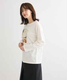 Green Parks 分割フォト長袖Ｔシャツ