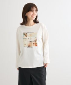 Green Parks 分割フォト長袖Ｔシャツ