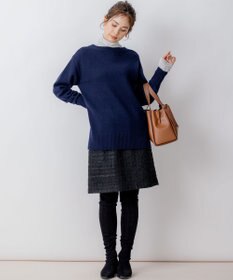 組曲 L ファンシーツィード ミニスカート