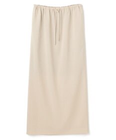 BEIGE， 【洗える/接触冷感/速乾/UVケア対応・Precious 8月号掲載】BATEAU / イージーウエストIラインロングスカート