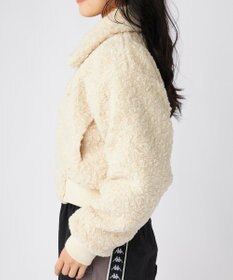 OP／FILA 【Kappa】ショート丈 ドロップショルダーボアジャケット