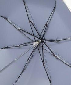 MOONBAT 【ランバン オン ブルー（LANVIN en Bleu）】晴雨兼用折りたたみ日傘　ビジューリボン